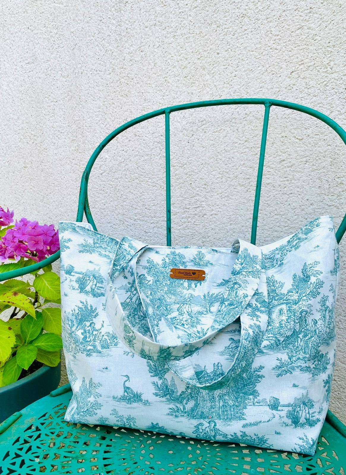 Hibou Phinou Couhhh - Wholesale Tote Bag - Women's - Jouy canvas tote bag5