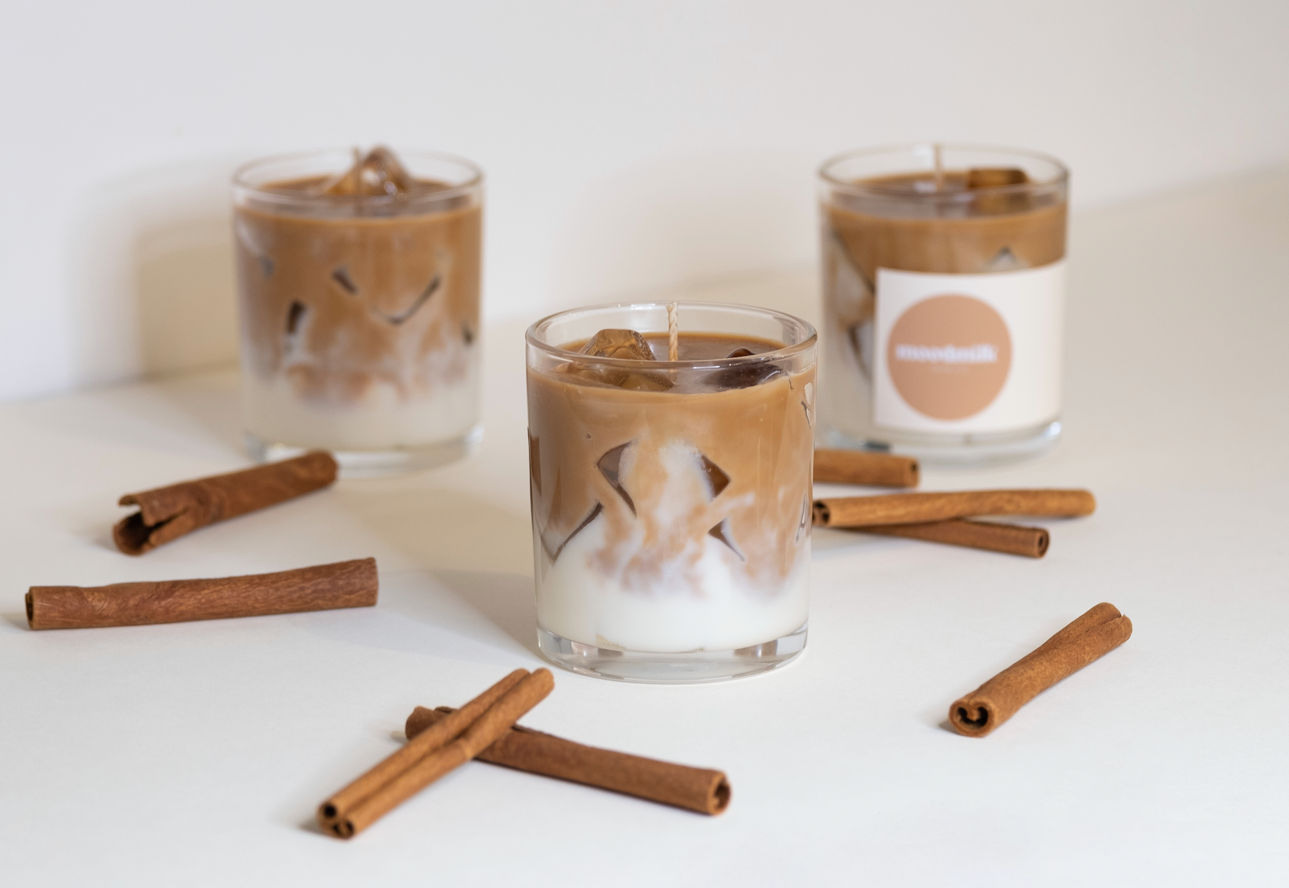 Moodmilk Wax Co. - Wholesale Jar/Filled Candle - Iced Oat Chai  Latte Candle - Nontoxic Vegan Soy Wax2