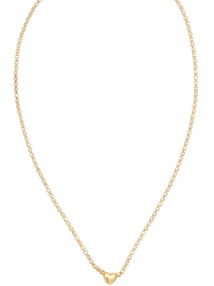 Mini Marnie Hart Tennis Ketting - NGF6BGCRY voor wholesale door Sorrelli