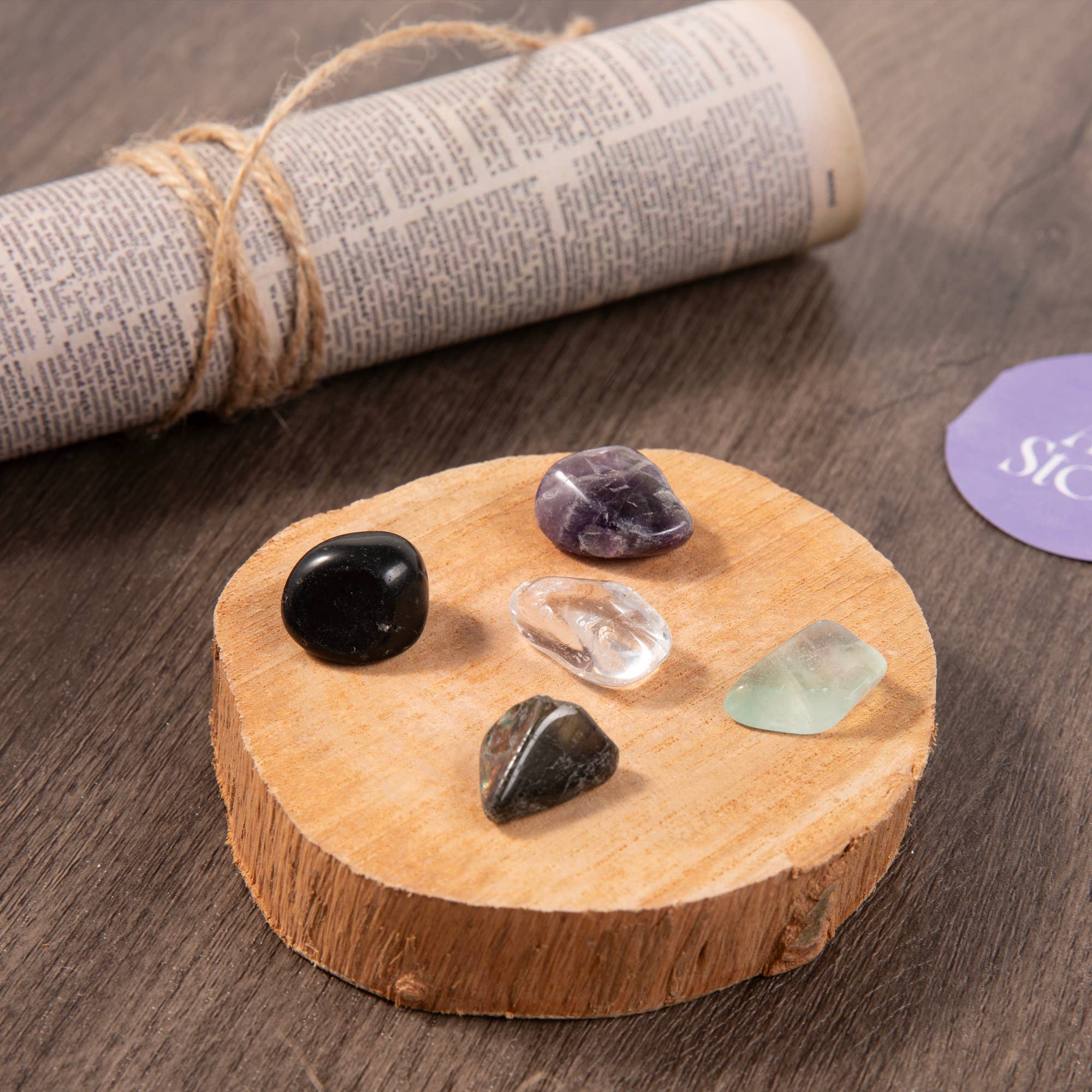 Myga - Wholesale Spiritual Stone/Crystal - Myga Wellbeing Crystal Collection - Display 24 Units7