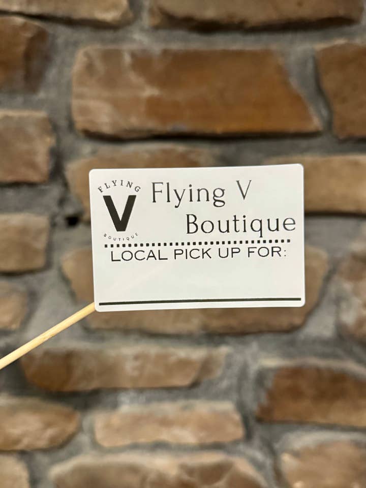 Custom Pick Up Stickers for wholesale by Tiny Highlander Wholesale