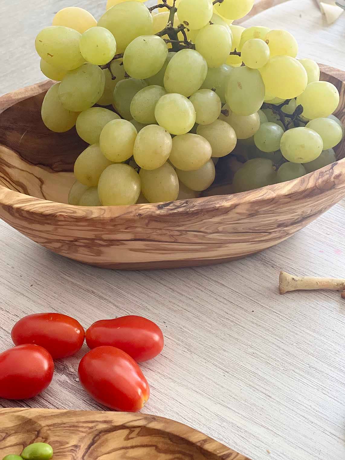 Scents and Feel - Venta al por mayor Bol de mesa - Ensaladera pequeña de madera de olivo1