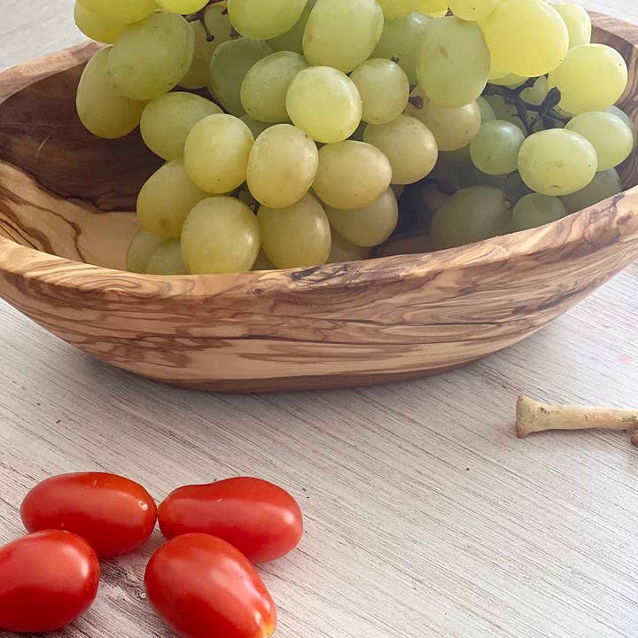 Scents and Feel - Venta al por mayor Bol de mesa - Ensaladera pequeña de madera de olivo1