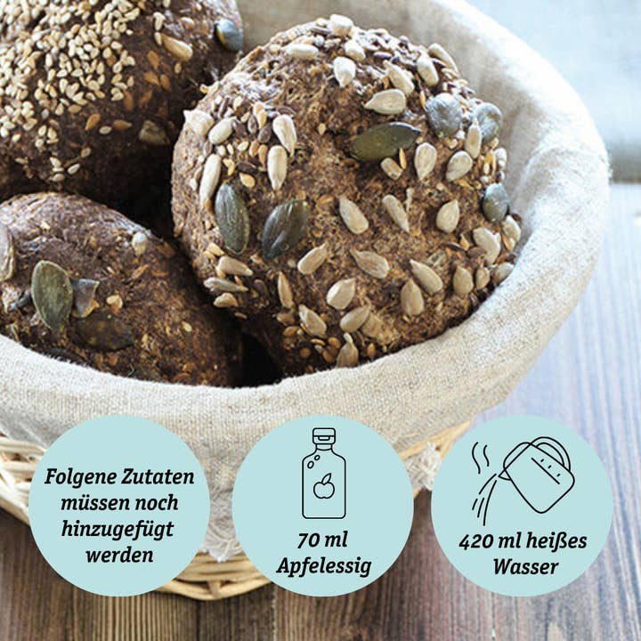 Organic Workout - Wholesale Bread Mix - LOWER-CARB* BAKING MIX – for rolls, bagels & bread alternative2