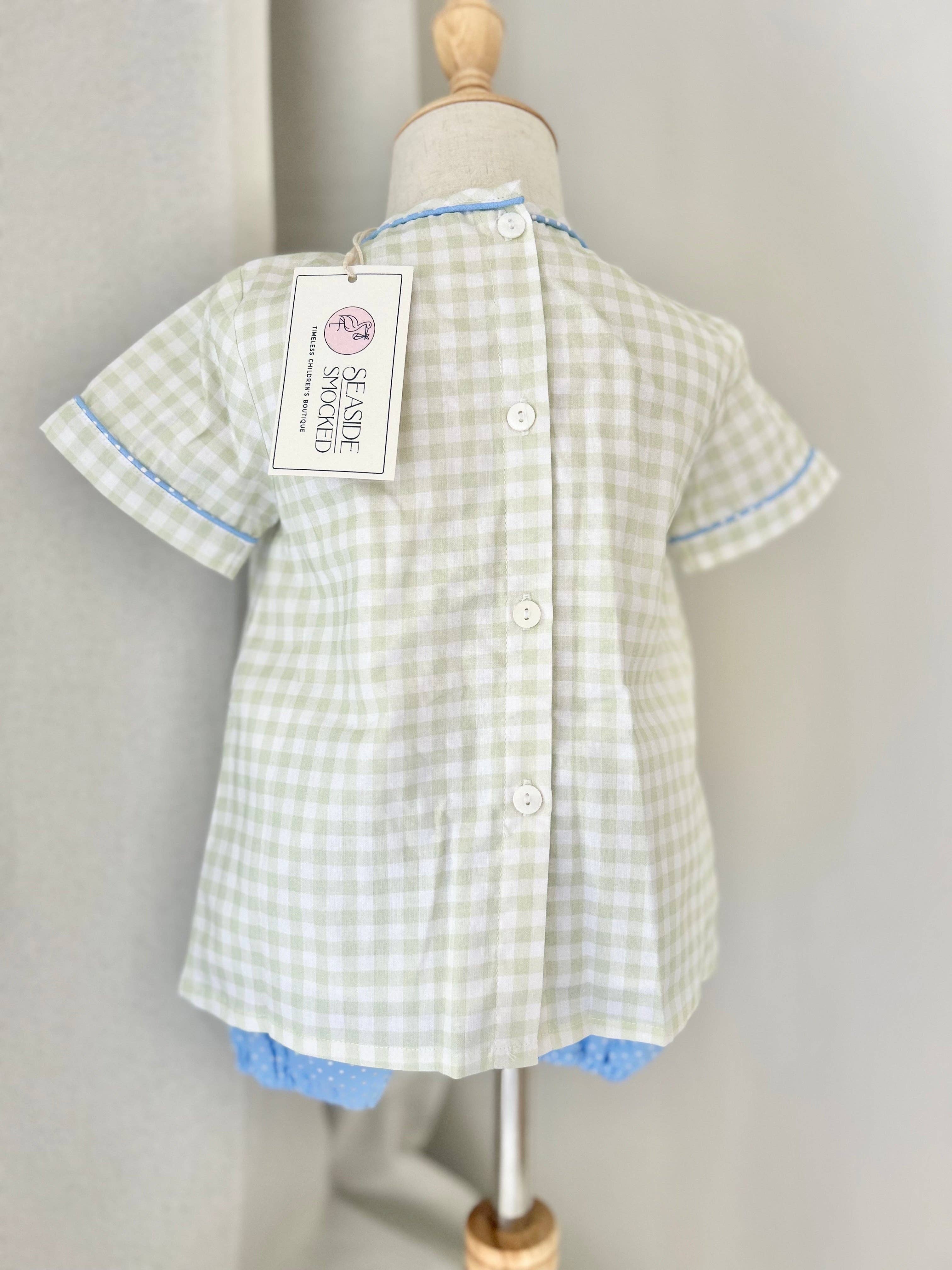 The Seaside Proper Children’s Company - Wholesale Clothing Set - Baby - Proper Pups Boys Bloomer Set - Woven2