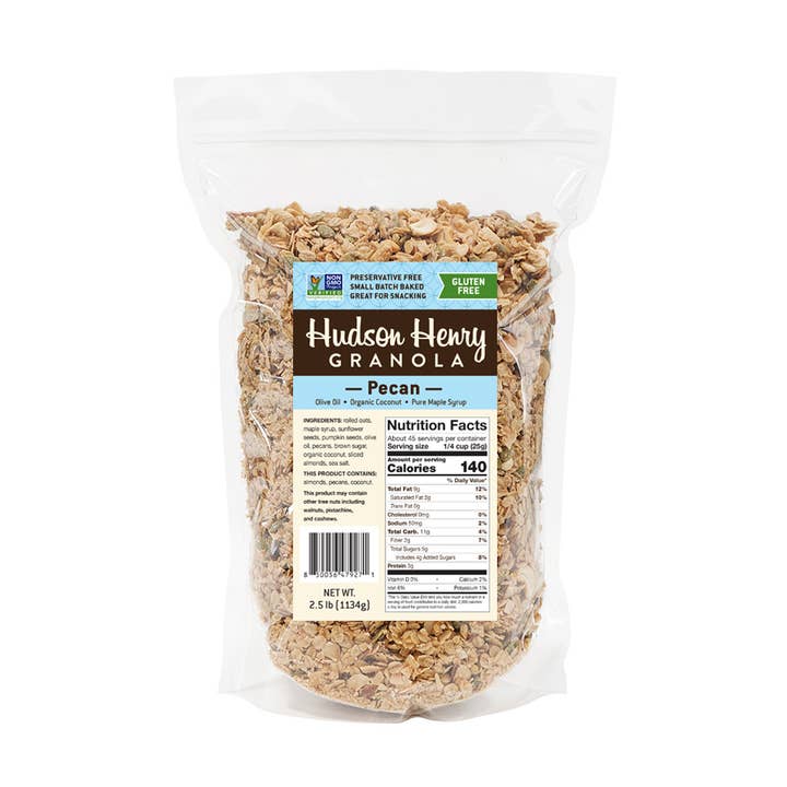 Ahorn-Pekannuss-Granola - 1,13 kg Beutel für den Großhandel von Hudson Henry Baking Co.