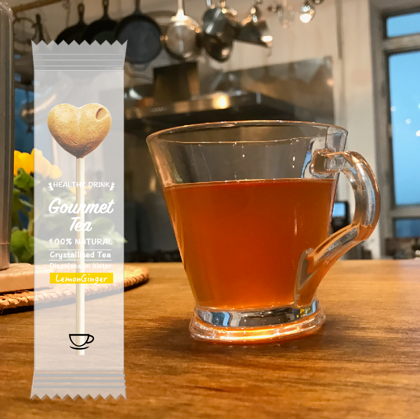 Northern Tea Company - Wholesale Tea Bags - 30 Lemon Ginger Tea-Pop Stick, For Hotels & Restaurant1
