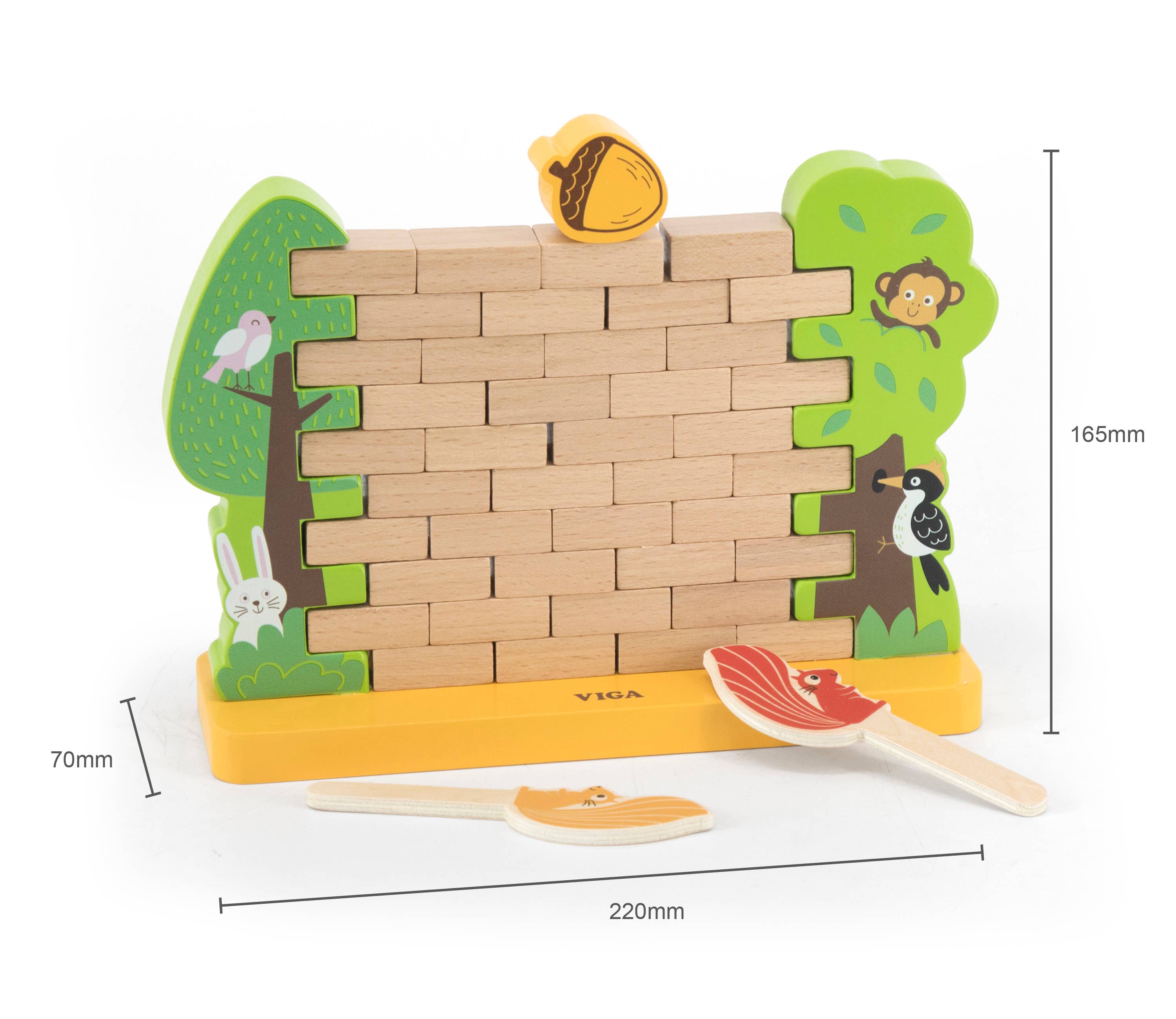 Trade Toys Limited – wholesale Wood toy – Child – Viga Steady Squirrel - Balancing Game1