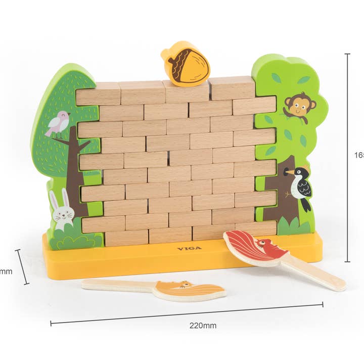 Trade Toys Limited – wholesale Wood toy – Child – Viga Steady Squirrel - Balancing Game1