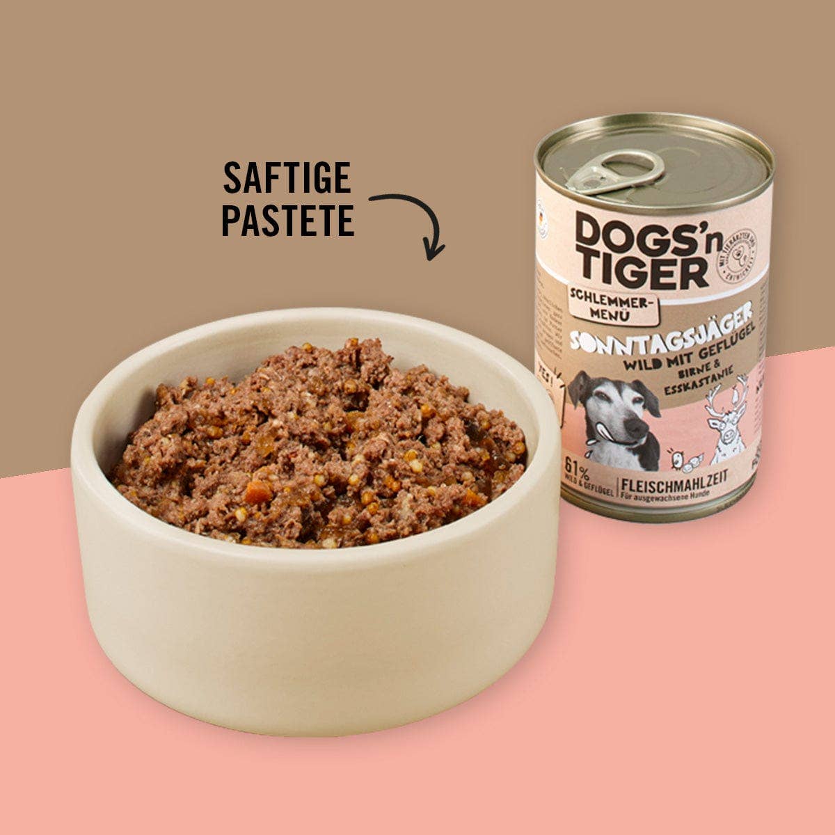 Dogs’n Tiger - Wholesale Pet Food - Dog - Dogs'n Tiger Adult Dog Food Sunday Hunters Game & Poultry6