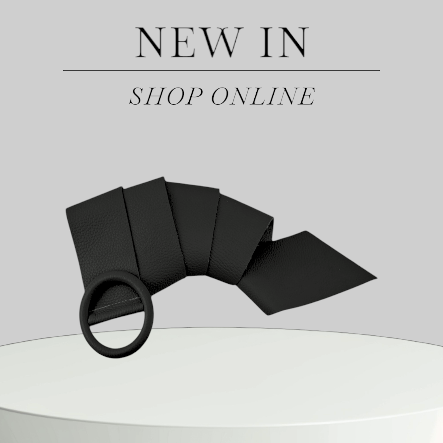 ITALIAN'S LEATHER – wholesale Belt – Women's – Claudia Cowhide Belt 22021822