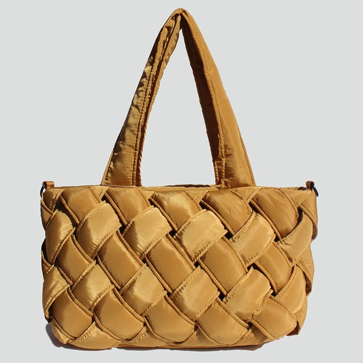 STREET LEVEL - Wholesale Tote Bag - Women's - Athena Nylon Woven Tote
