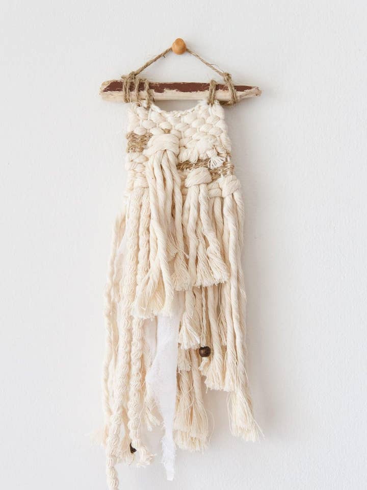 RTS - Coastal | Petite Woven Hanging for wholesale by little oak + co.