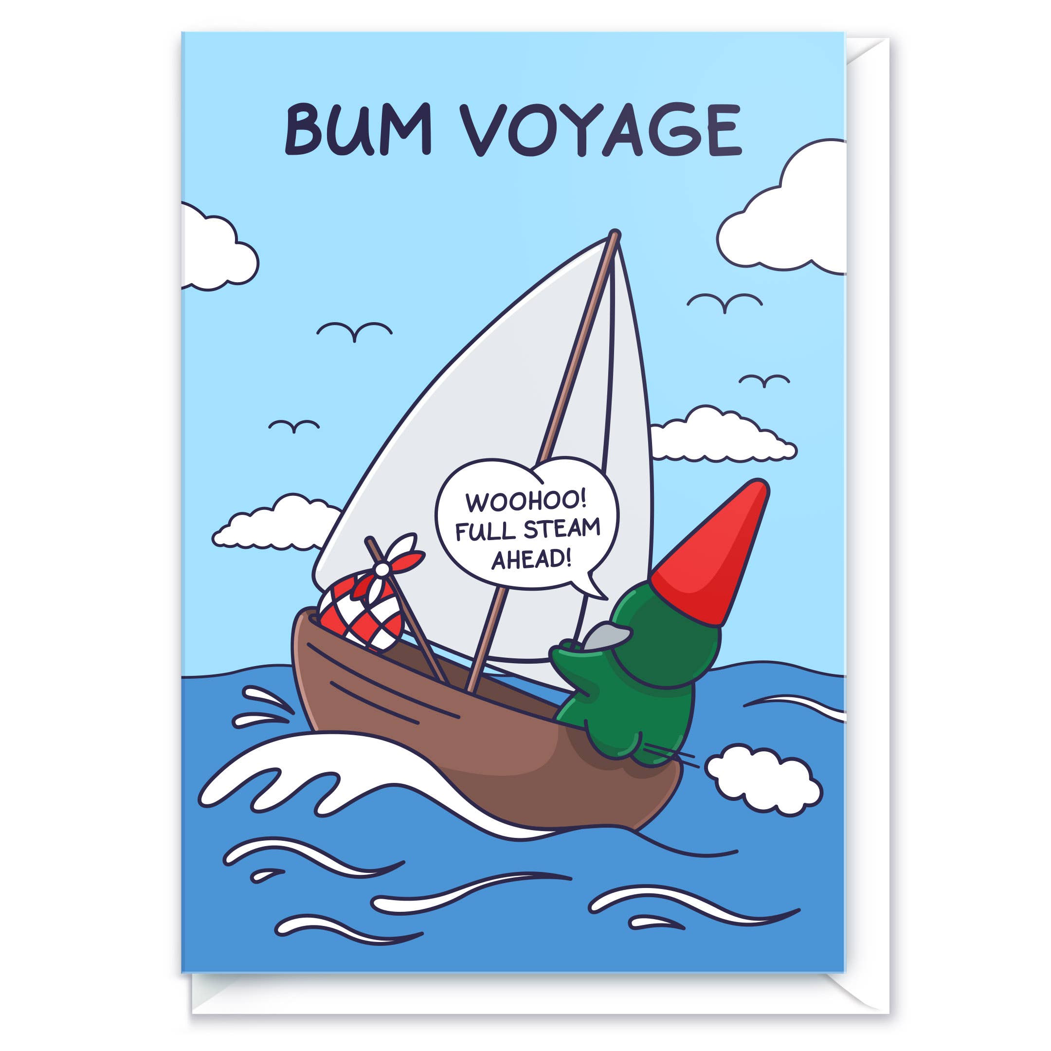 Cheeky Legends - Wholesale Retirement Card - Bum Voyage - Funny Leaving Card, Retirement, Goodbye Card1