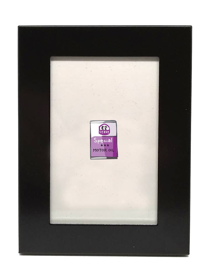 Petite Chose Encadrée - La Boîte d'Huile de Jerk pour la vente par Ain't So Bad Goods LLC