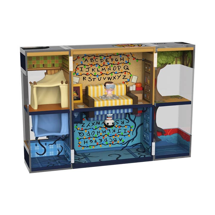 Entertainment Earth - Wholesale Figurine Toy - Kids - Stranger Things Byers House Funko Bitty Box Playset