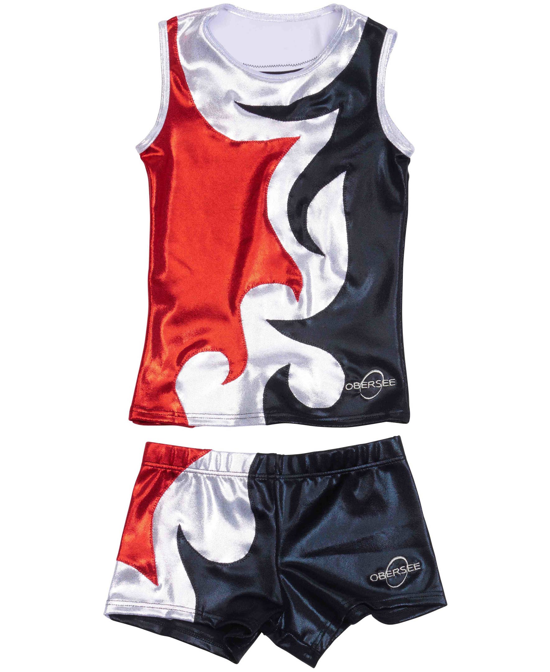 Obersee - Wholesale Knit Top - Women's - Tank and Shorts Set - Mia Red0