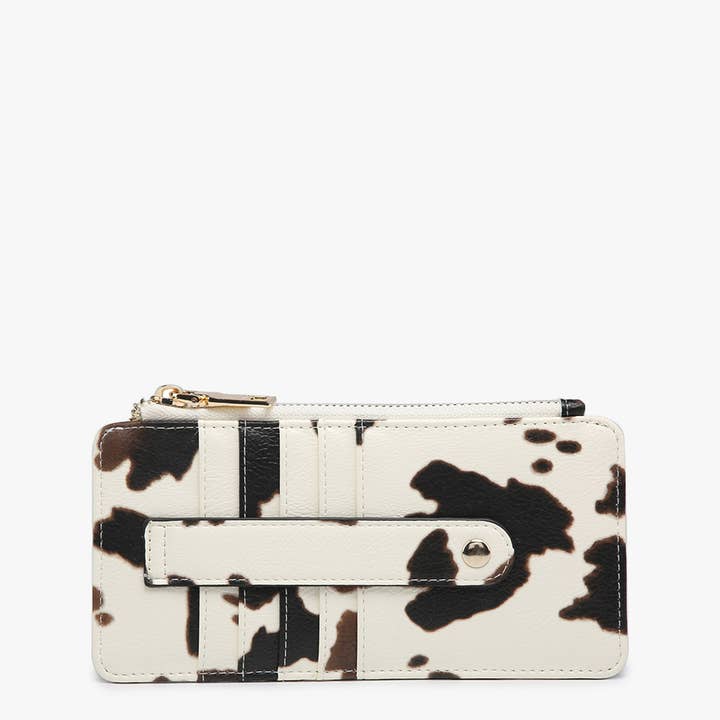 Jen & Co. - Wholesale Card Holder - Women's - WL1889 Saige Slim Card Holder Women's Wallet