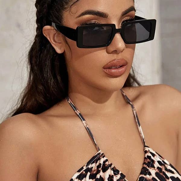 DEZZY'S - Wholesale Sunglasses - Women's - Angelina sunglasses | black and brown1