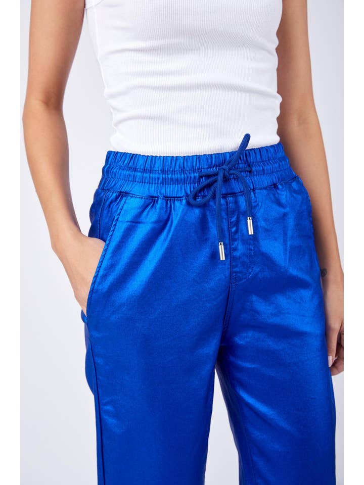 Toxik3 - Wholesale Pants - Women's - Toxik3 pantalon jogger enduit brillant13