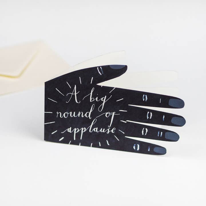 Hadley - Wholesale Congratulations card - A Big Round of Applause3