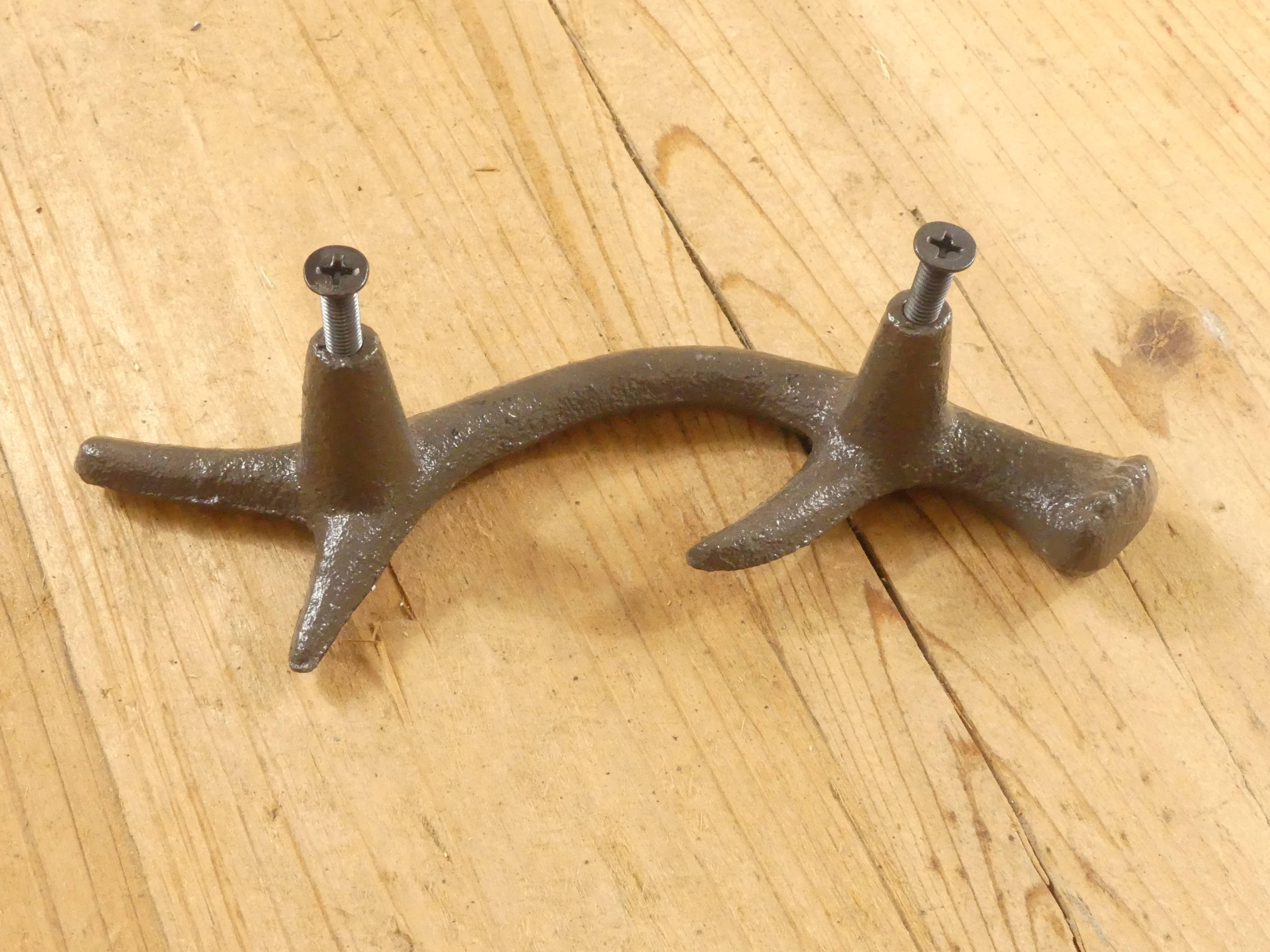 Midwest Craft House - Vente Poignée/bouton - TIROIR/POIGNÉE DE PORTE EN BOIS DE CERF4