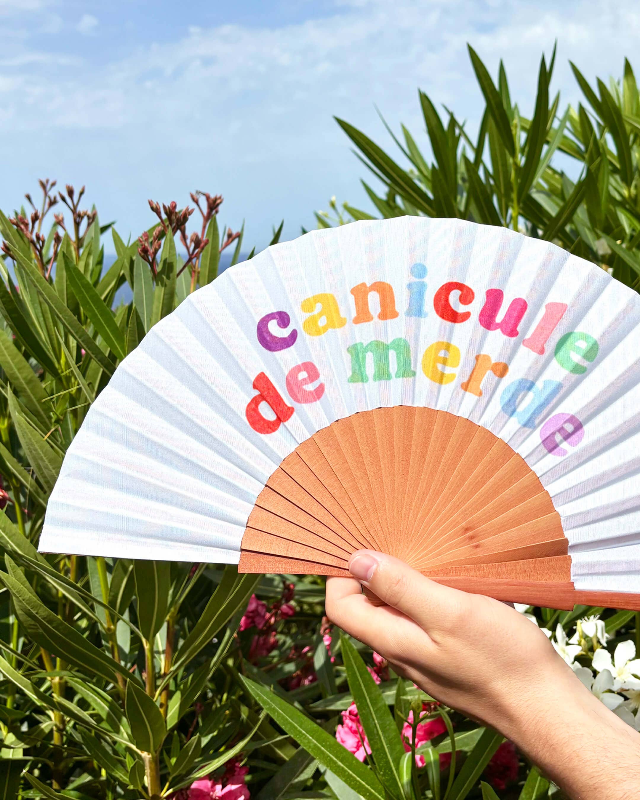 Thomas Gravereau - Venta al por mayor Ventilador plegable de mano - Abanico « Fucking Heatwave »5