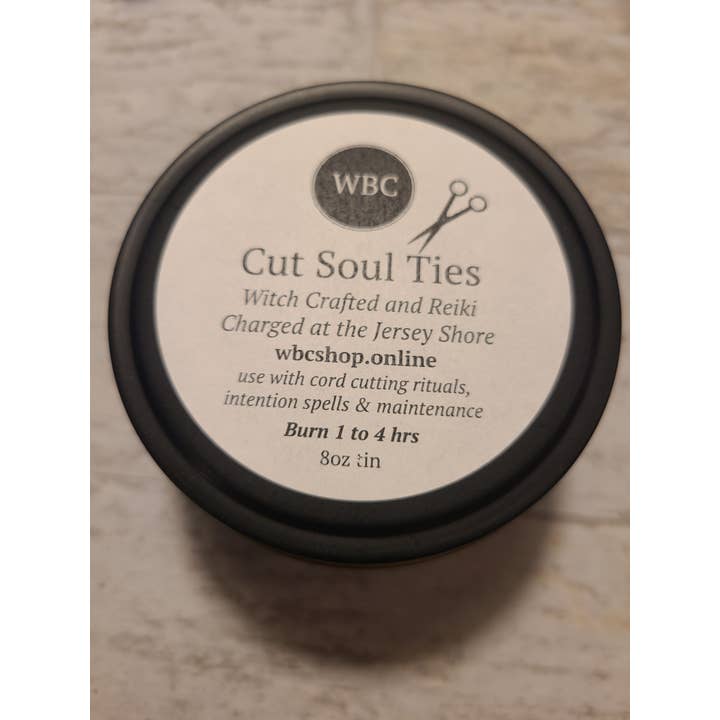 WBC Shops - Wholesale Jar/Filled Candle - Cut Soul Ties, Cord Cutting Candle, Ritual Candle3