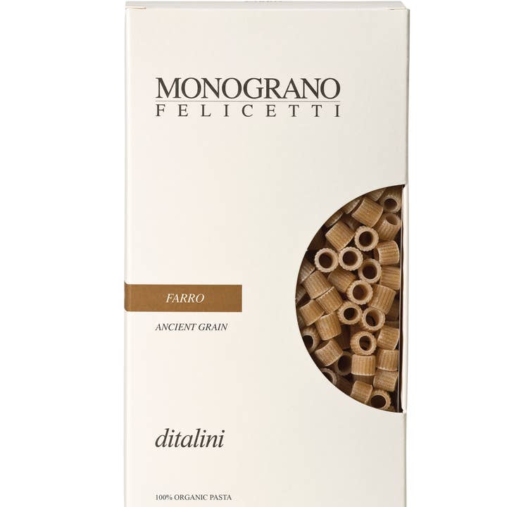 Monograno Felicetti – wholesale Pasta – Farro Variety - Ditalini - Ekologisk pasta
