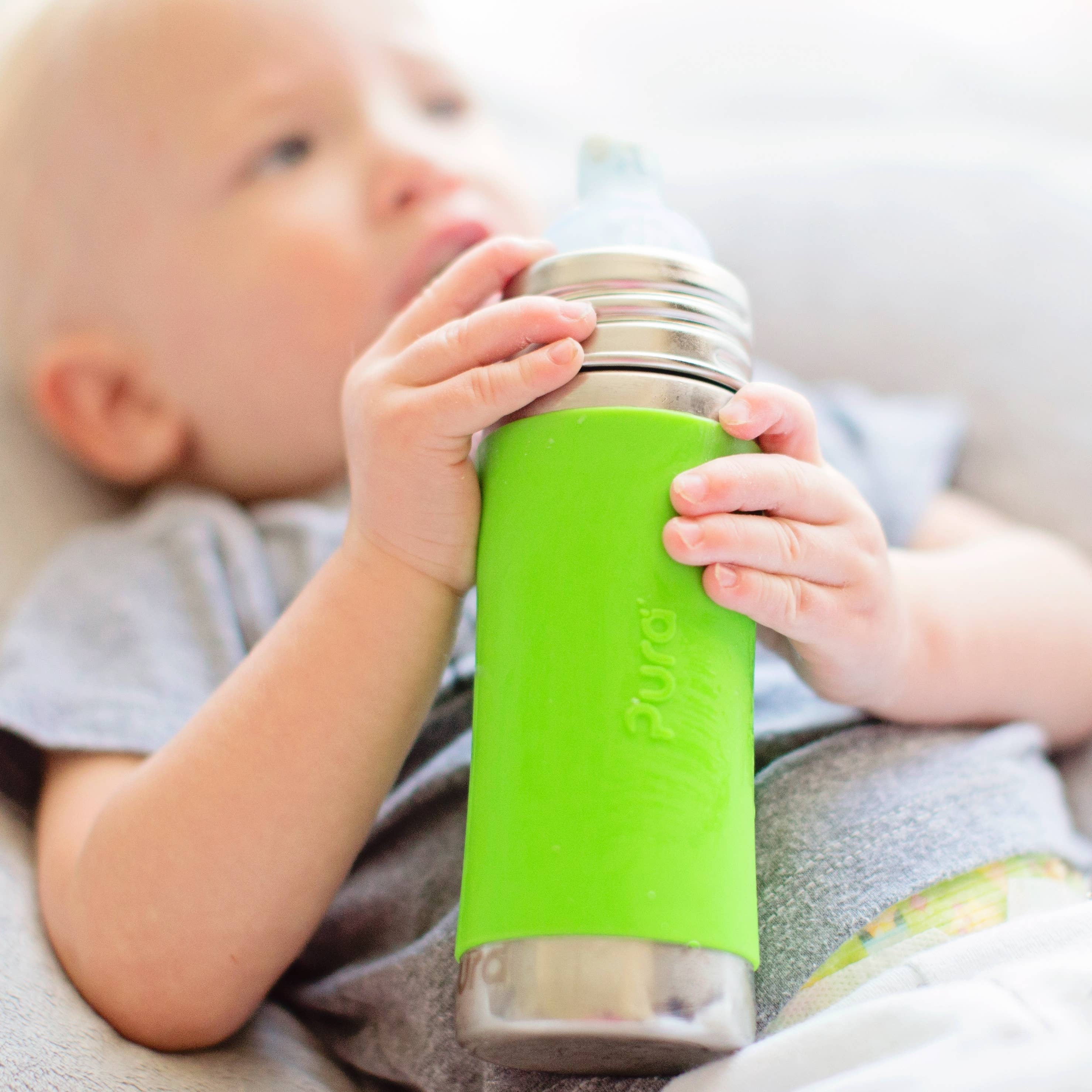 PURA STAINLESS - Wholesale Drinking Glass/Cup - Kids & Baby - Kiki® 11oz Sippy Bottle4