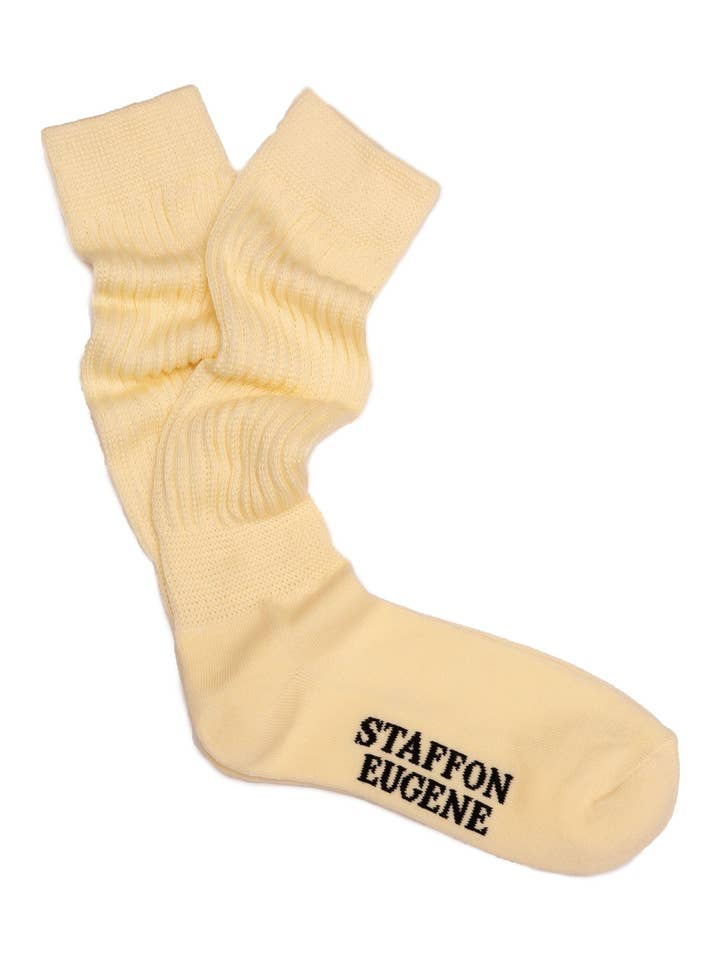 Chaussette Slouch - Crème pour la vente par STAFFON EUGENE