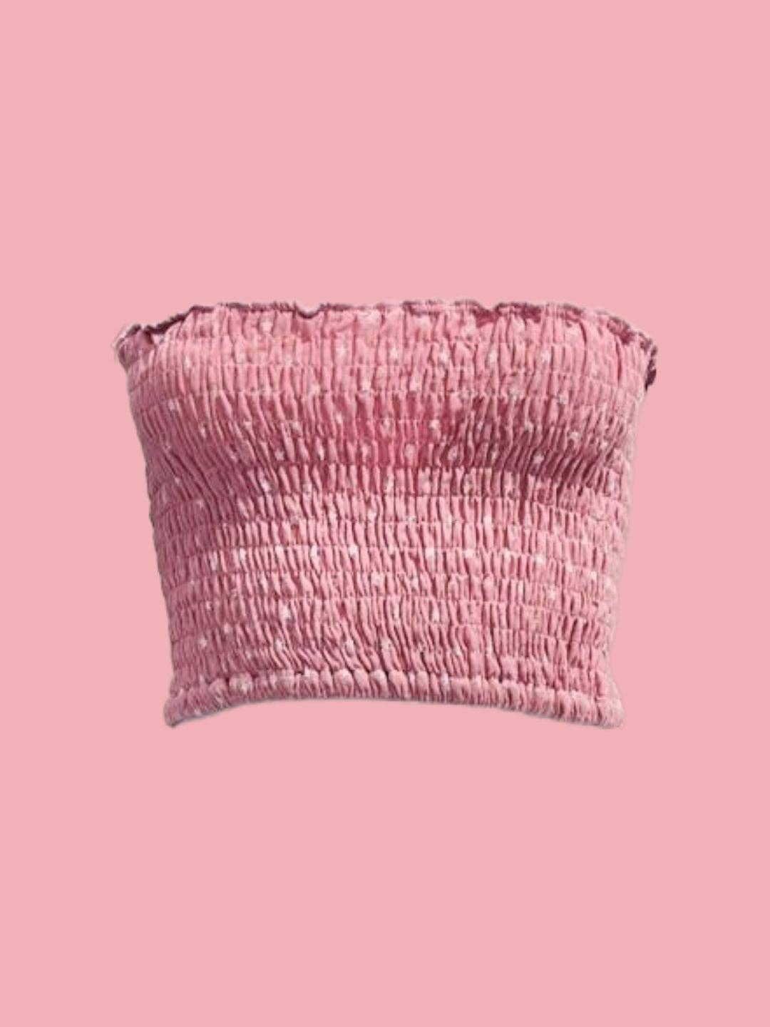 RIBES OF LOVE - Wholesale Blouse - Women's - MINI TOP pink star Currant of LOVE