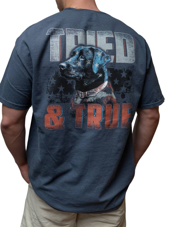 American Lab Anchor Slate Short-Sleeve T-Shirt for wholesale by Tried and True