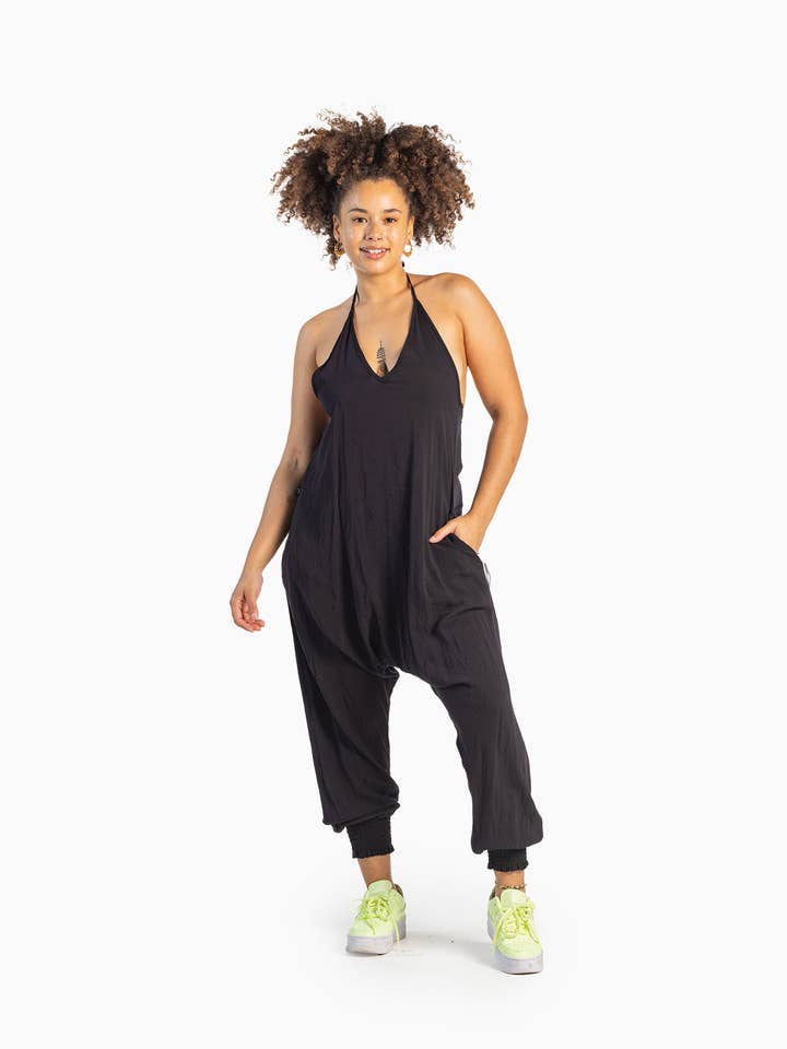 Solid Harem Jumpsuits By Buddha Pants for wholesale by Buddha Pants