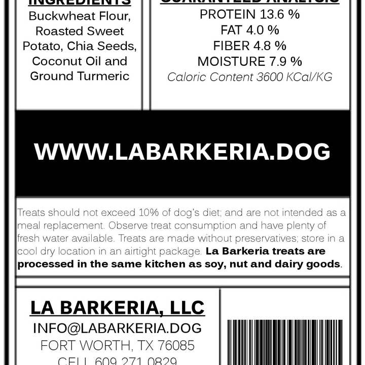 La Barkeria - Vente Friandises – chien - Gâteries pour chiens de dressage (biscuits naturels)1