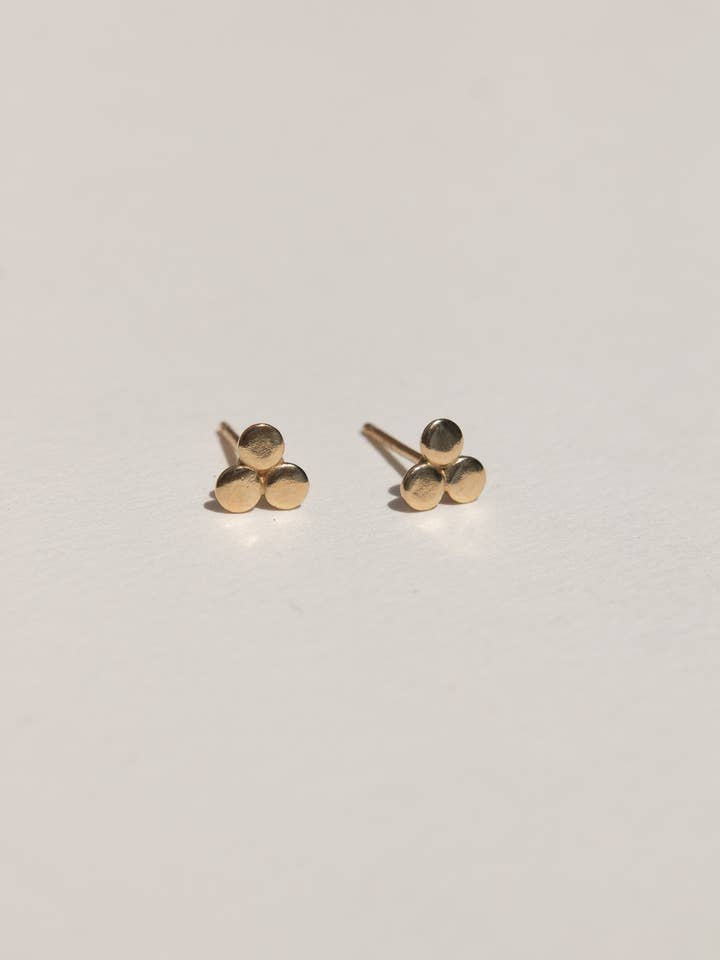 Luwa Studs for wholesale by YEWŌ Collective