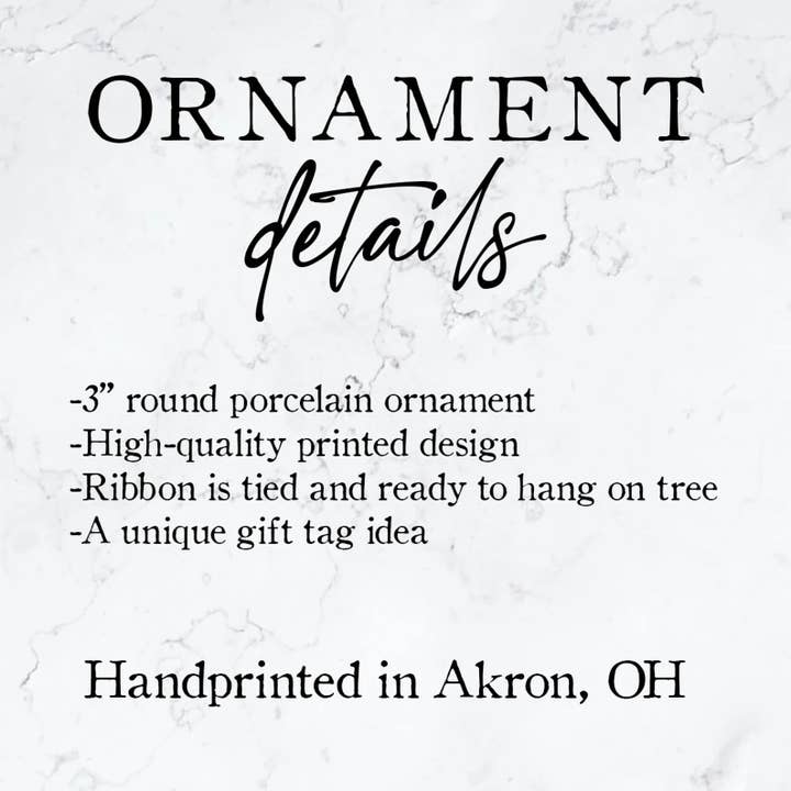 Melody Press Co. - Wholesale Ornament - Custom Lake Ornament1