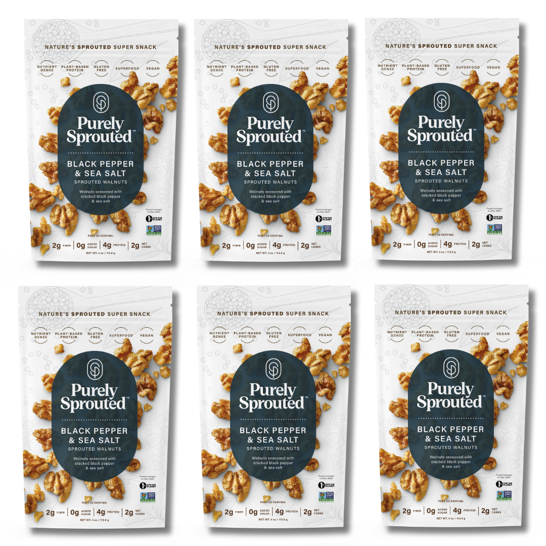 Purely Sprouted - Wholesale Nuts - Black Pepper & Sea Salt Sprouted Walnuts3