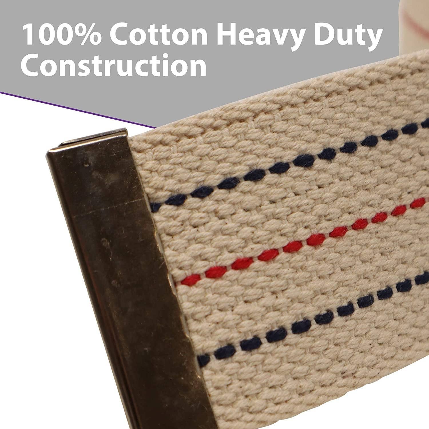 Mars Wellness - Wholesale Belt - Women's - Patient Transfer/Walking Gait Belt with Metal Buckle - Beige6