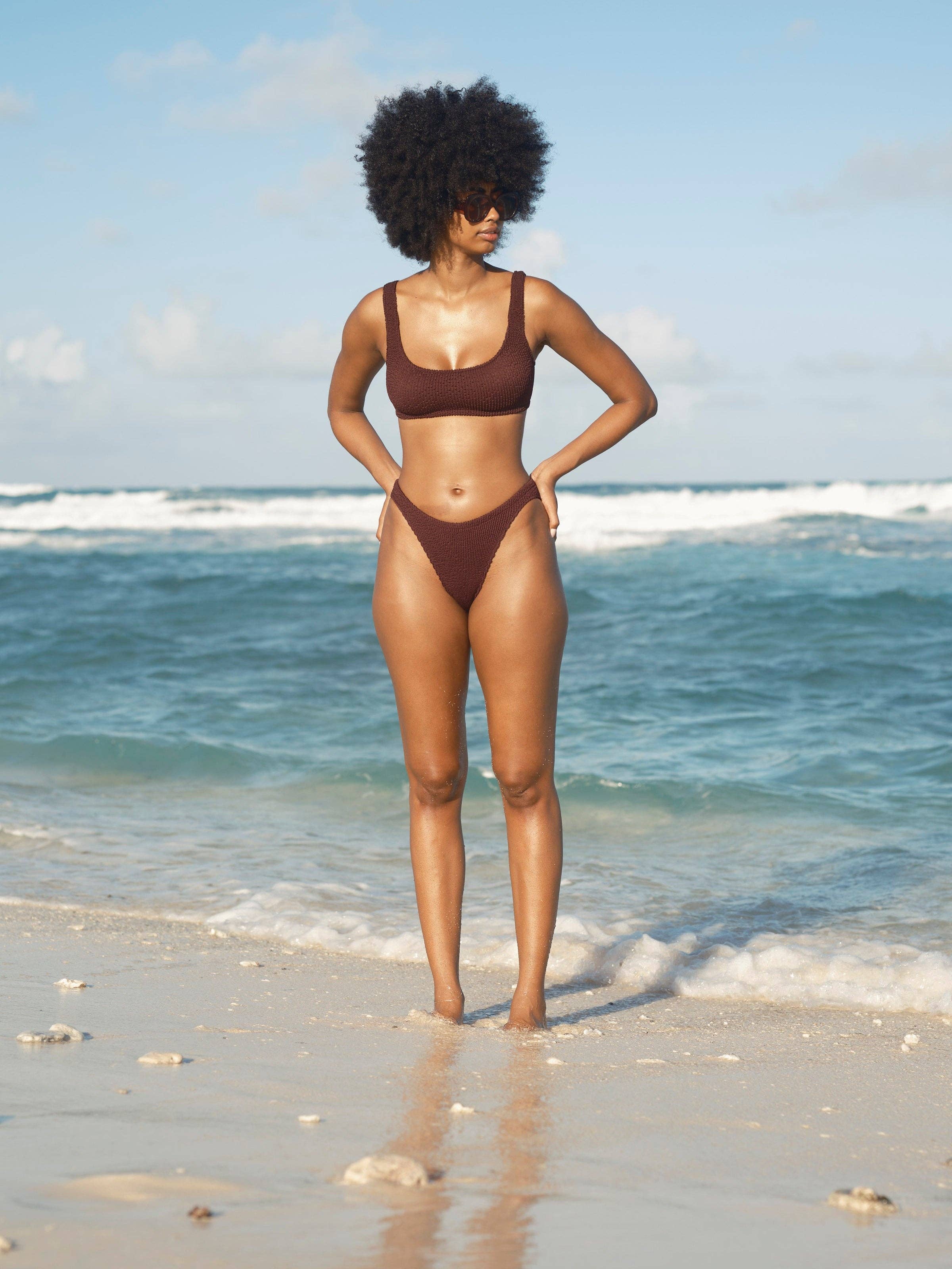 Malbec Haut de bikini Ripple en vente sur Faire1