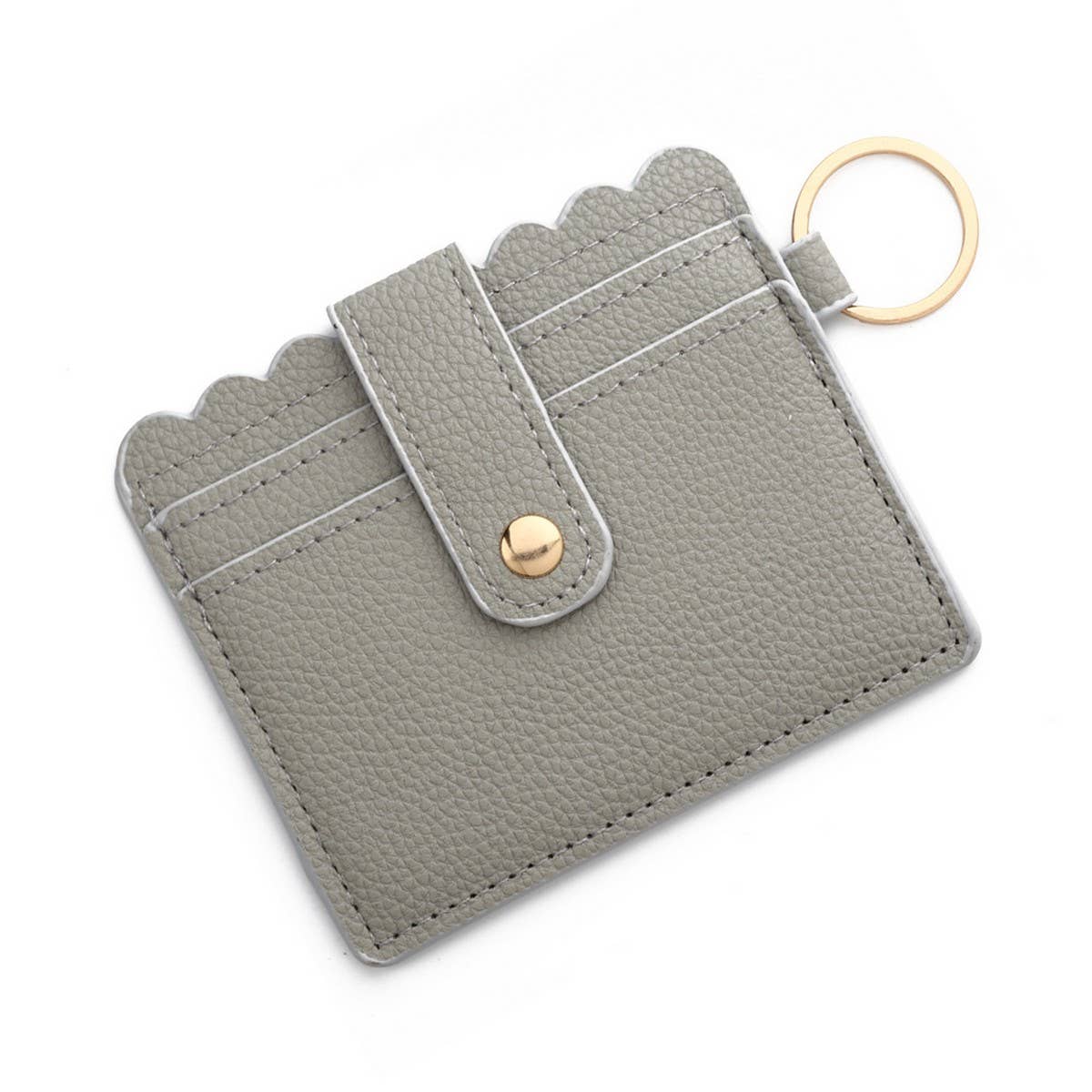 ACCITY - Wholesale Card Holder - Women's - Multi-Card PU Wallet with Keychain & Coin Pocket_CWAB49373