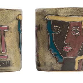 Mug Gémeaux en grès Mara pour la vente par Galleyware