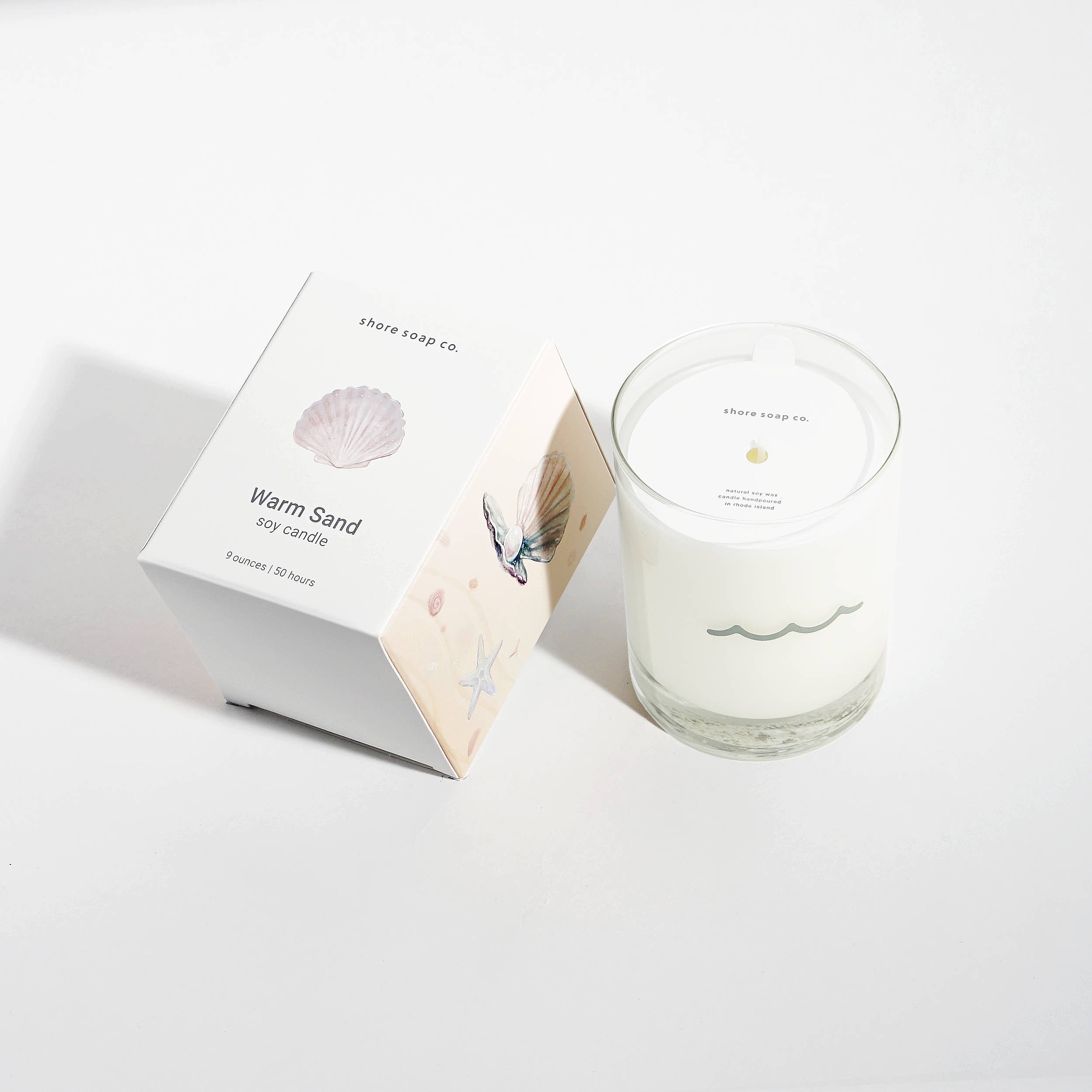 Shore Soap Co. – wholesale Burkljus – Varmt Sand Ljus