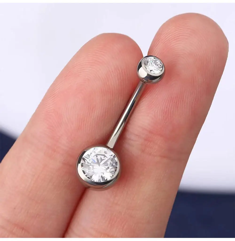 Gemscape UK - Wholesale Single Earring - Simple Piercing Jewellery: Body Piercing with rhinestones27
