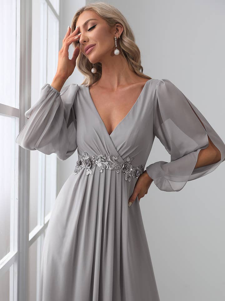 Ever-Pretty - Wholesale Gown – Women's - 2 Style Elegant Chiffon Bridesmaid Dress96