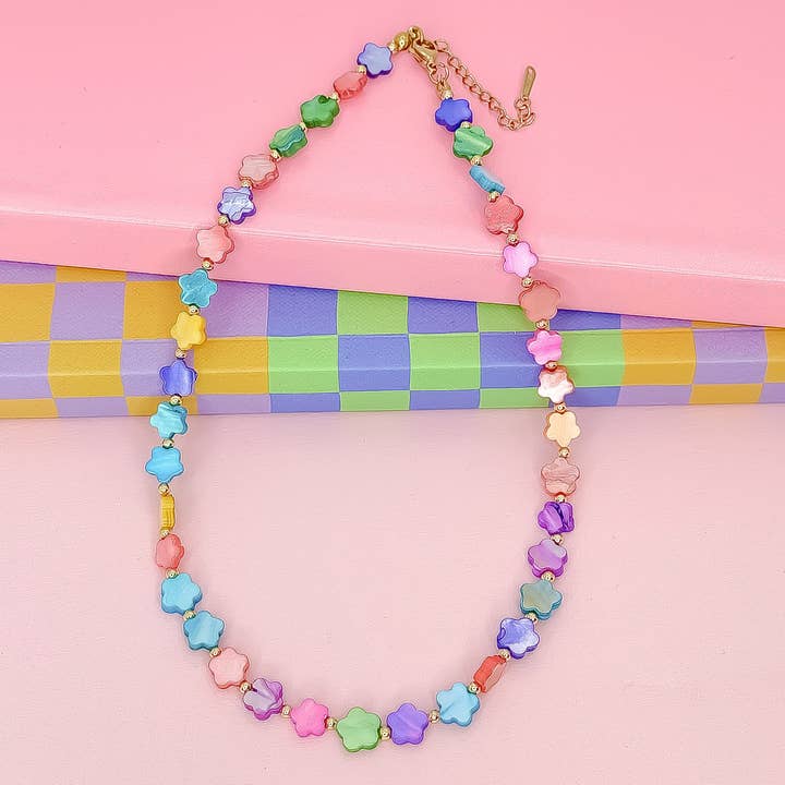 Petal Pop Necklace for wholesale by Treasure Jewels Inc.