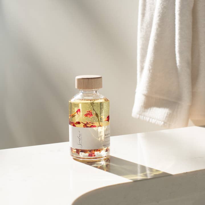 Rose Bath and Body Oil for wholesale by Sealuxe