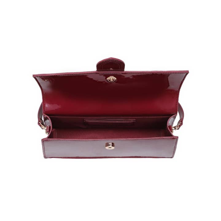 Moda Luxe - Vente Sac à bandoulière – femme - Violet - Sac à bandoulière verni14