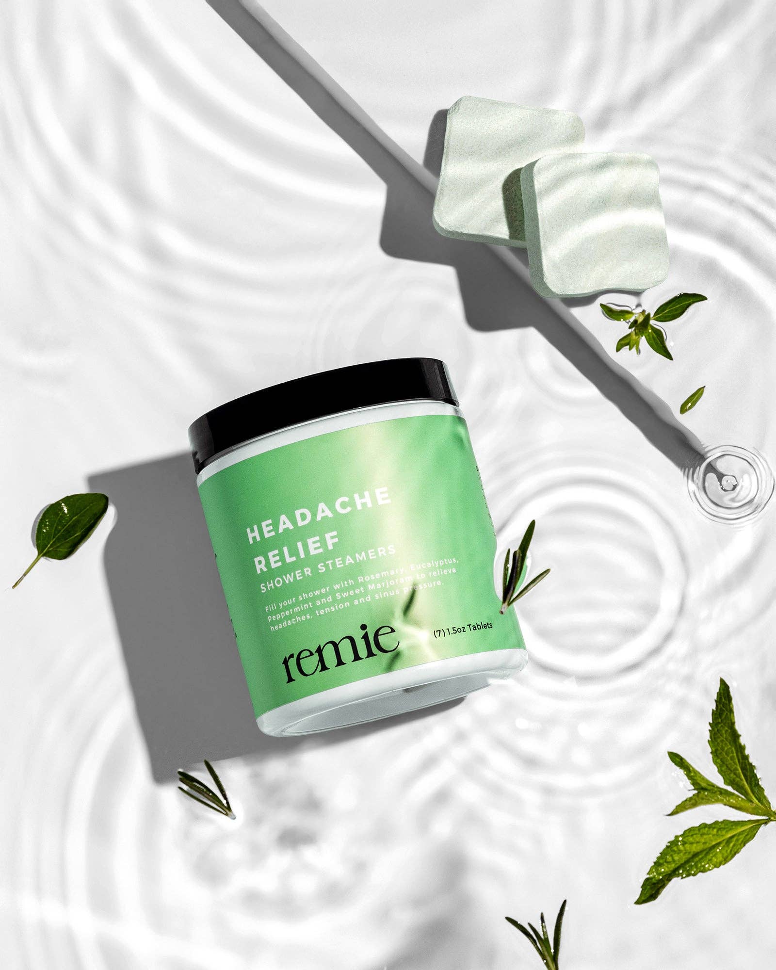 remie - Wholesale Shower Steamer/Bomb - Headache Relief2