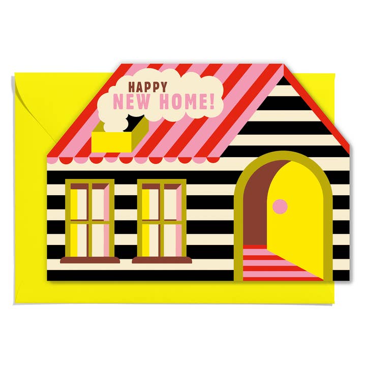 HAPPY NEW HOME Card for wholesale by the design dealership